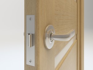 laguna modern interior door 3D Model