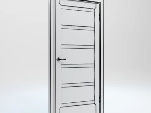 laguna modern interior door 3D Model