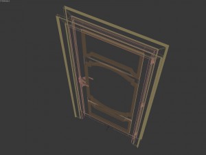 xenia fantasy arunthia interior door Modèle 3D