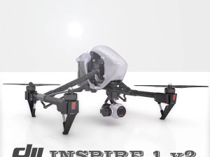 dji inspira drone Modelo 3D