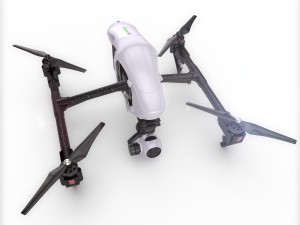 dji inspire drone Model 3D