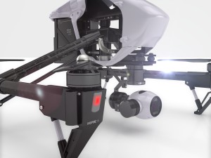 dji inspire drone Model 3D