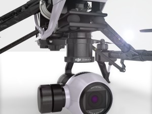 dji inspire drone Model 3D
