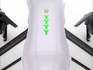 dji inspire drone 3D Model