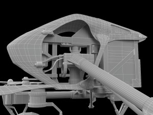 dji inspire drone Model 3D