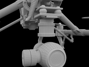 dji inspire drone Model 3D