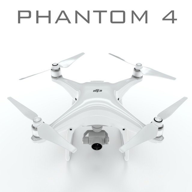 dji phantom 4 pro 3D Model .c4d .max .obj .3ds .fbx .stl .blend 