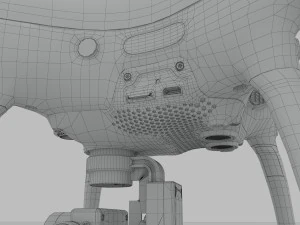 dji phantom 4 pro 3D Model