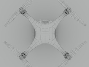 dji phantom 4 pro 3D Model