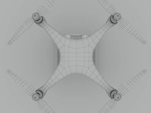 dji phantom 4 pro 3D Model