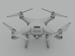 dji phantom 4 pro 3D Model