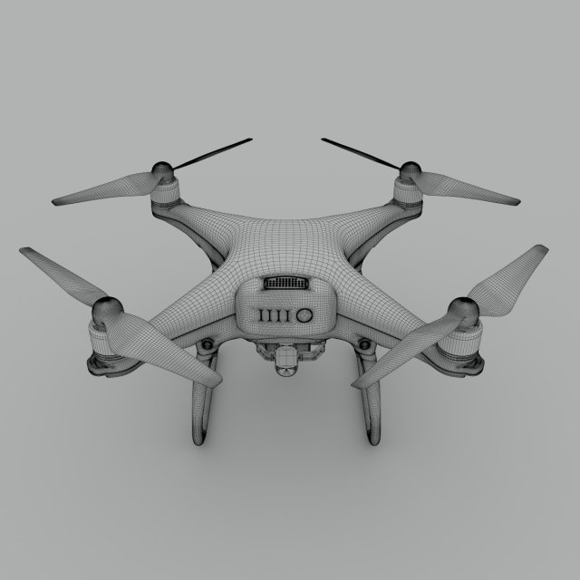 Dji phantom 4 3d clearance model