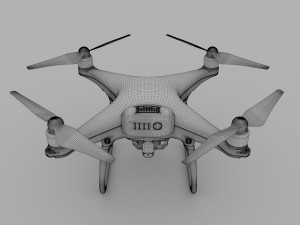 dji phantom 4 pro 3D Model
