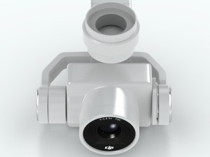 camera gimbal dji phantom 4 pro Model 3D