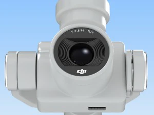 camera gimbal dji phantom 4 pro 3D Model
