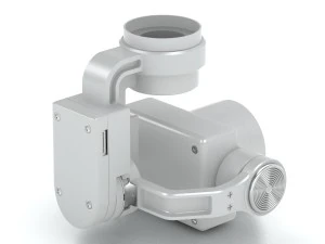 camera gimbal dji phantom 4 pro 3D Model