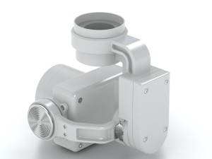 camera gimbal dji phantom 4 pro Model 3D