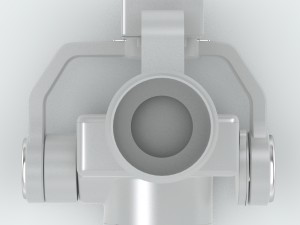 camera gimbal dji phantom 4 pro Model 3D