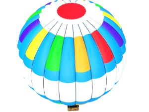 balon udara Model 3D