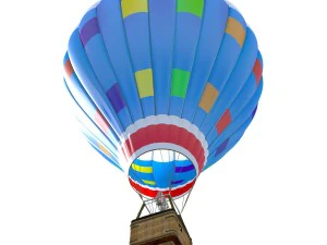 balon udara Model 3D