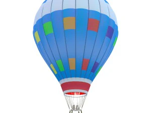 balon udara Model 3D