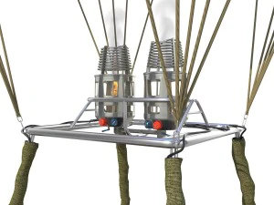 balon udara Model 3D