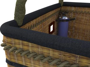 balon udara Model 3D