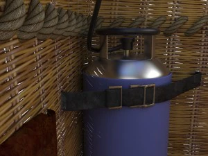 balon udara Model 3D