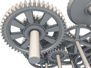 gear mechanism 3D Model