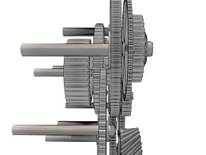 gear mechanism 3D Модель