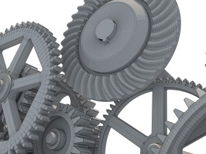 gear mechanism 3D Модель