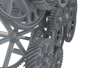 gear mechanism 3D Модель