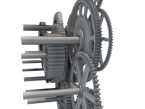 gear mechanism 3D Модель