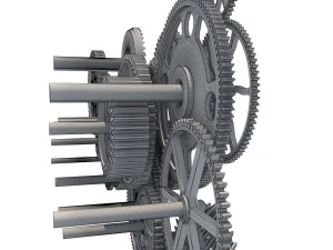 gear mechanism 3D Model