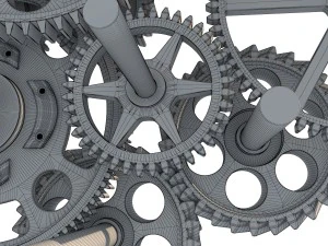 gear mechanism 3D Model