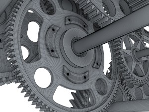 gear mechanism 3D Модель