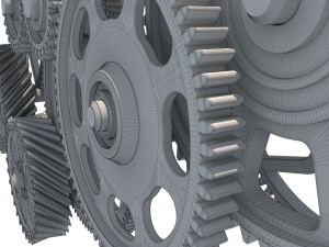 gear mechanism 3D Модель