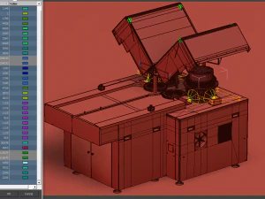 pharmaceutical manufacturing 3D Model