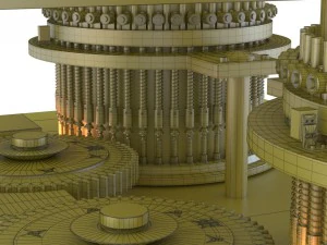 pharmaceutical manufacturing 3D Model
