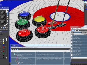 curling collection Model 3D