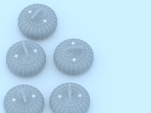 curling collection Model 3D