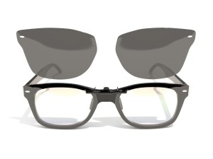 sunglasses wayfarer ray ban Model 3D