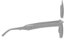 sunglasses wayfarer ray ban Model 3D
