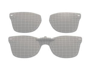 sunglasses wayfarer ray ban Model 3D