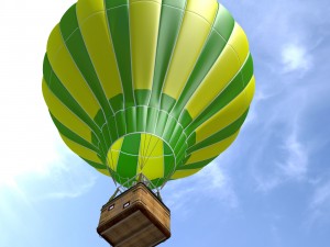 balloon air hot 3D मॉडल