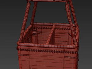 풍선 공기가 뜨겁다 3D 모델