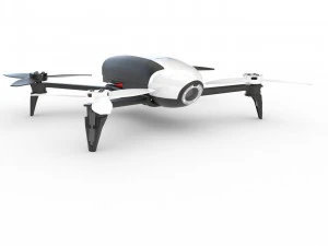 parrot bebop v2 3D Model