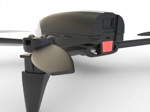 parrot bebop v2 3D Model