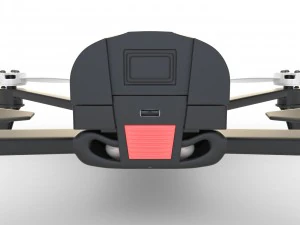 parrot bebop v2 3D Model