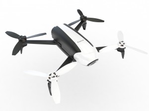 parrot bebop v2 3D Модель